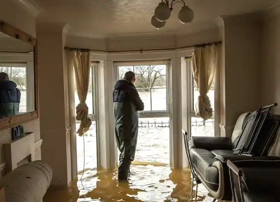 water damage restoration service Woodlands